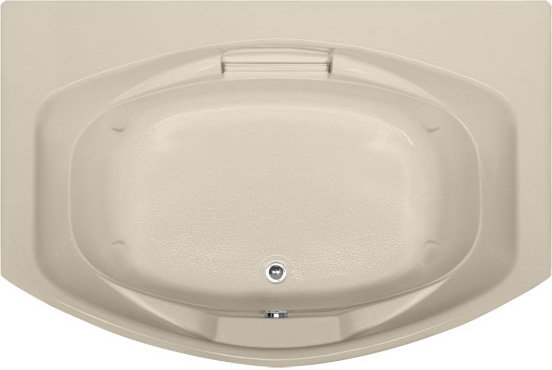 Hydro Systems Designer Jessica 60" x 48" Alcove Soaking Acrylic Bathtub